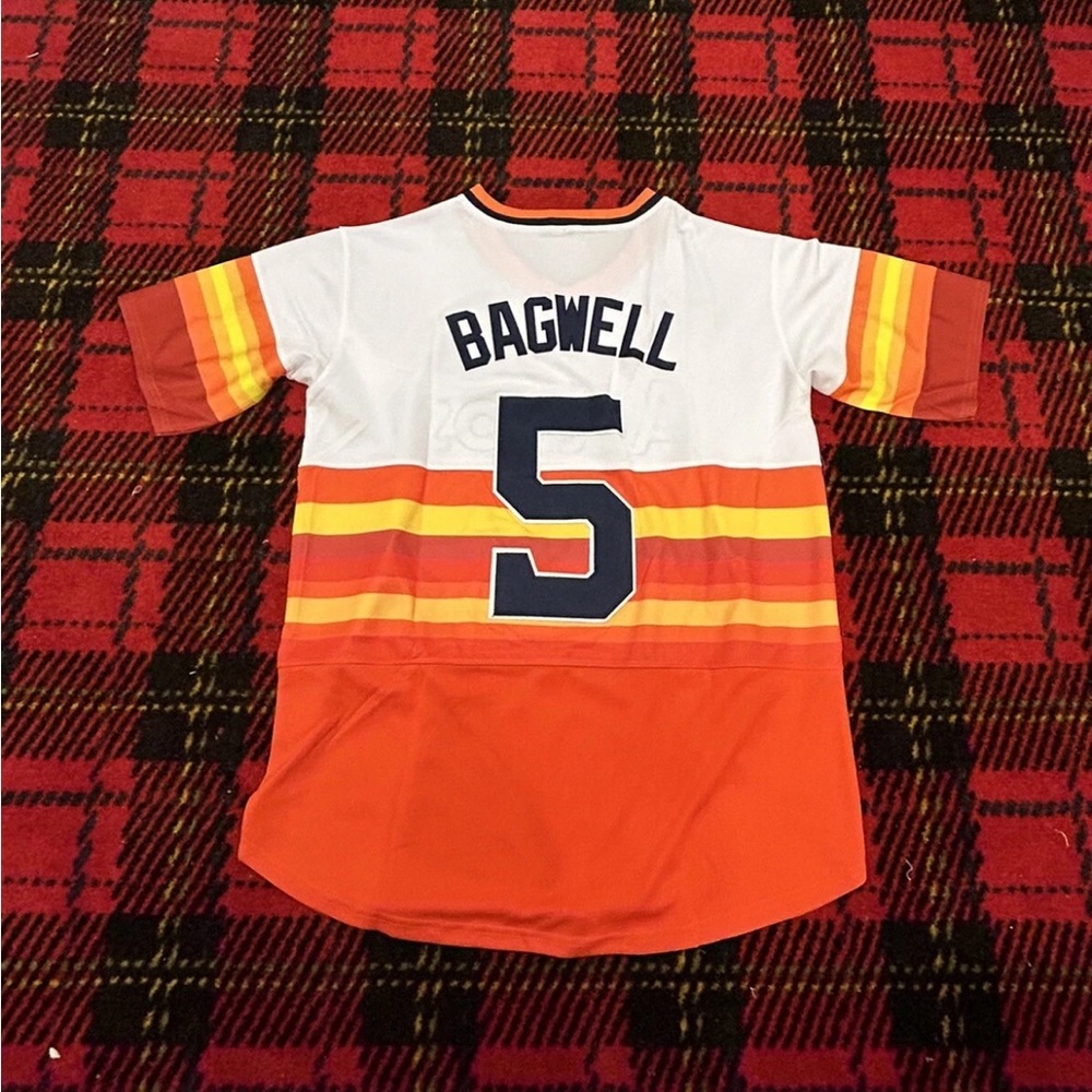 Brand new Jeff Bagwell Jersey Houston Astros Adult Large Stitched